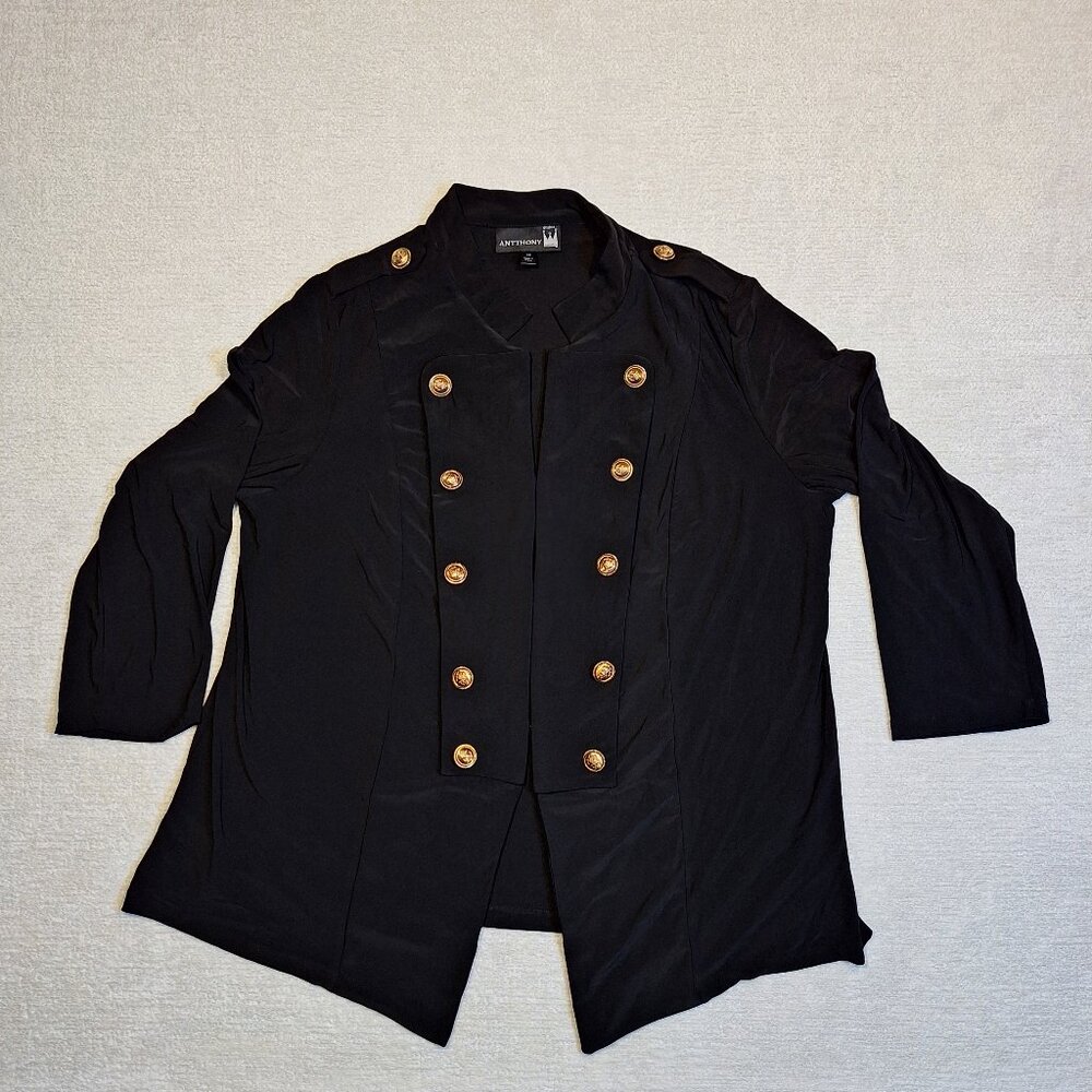 Anthony Women's Long Sleeve Soft Shirt /Jacket Size 2X
